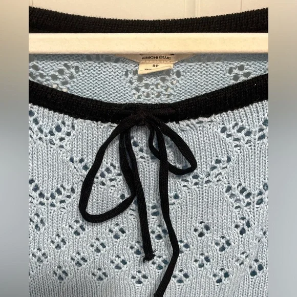 Kimchi Blue Sara Off-The-Shoulder Pointelle Sweater - Picture 3 of 5